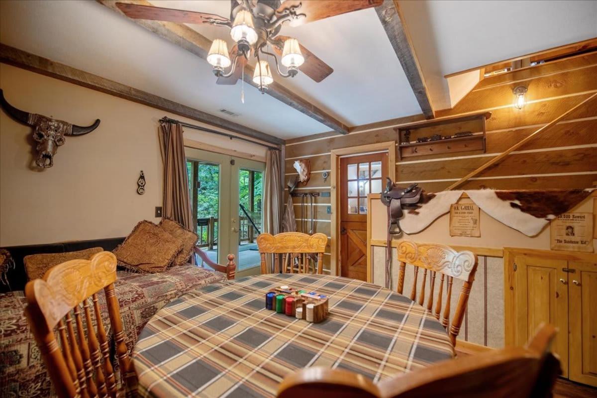הוילה בלו רידג' Waterfront Mountain Cabin With Hot Tub מראה חיצוני תמונה